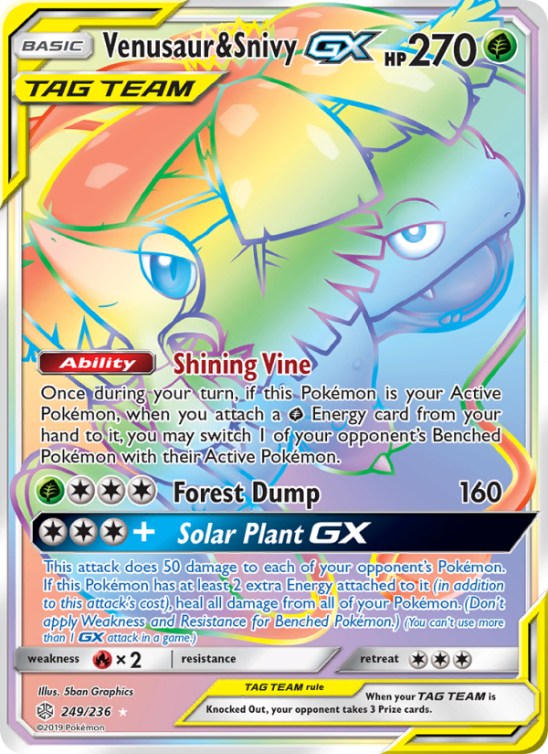 Venusaur & Snivy GX