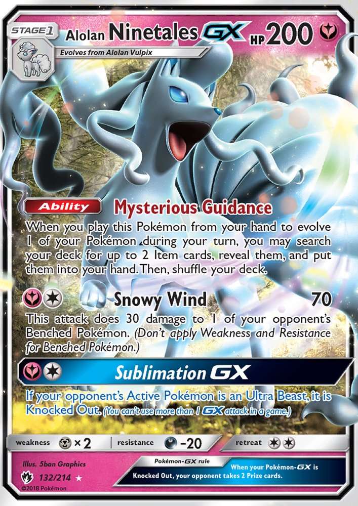 Alolan Ninetales GX