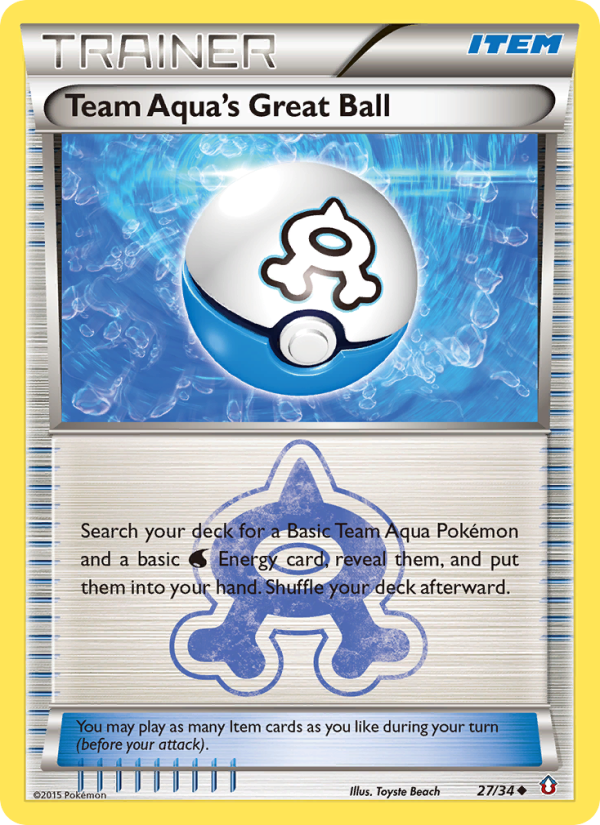 Team Aqua's Great Ball